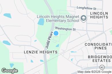 Map image of the property - 761 Dorset Stream Dr