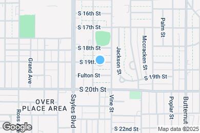 Map image of the property - 1933 S 19th St