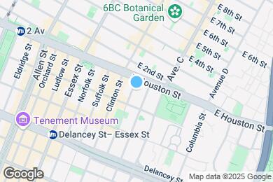Map image of the property - 164 Attorney St