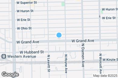 Map image of the property - 2120 W Grand Ave
