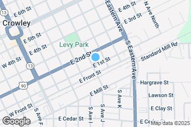 Map image of the property - 104 N Ave J