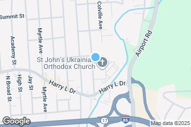 Map image of the property - 76 Virginia Ave