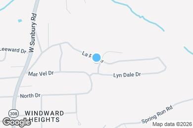 Map image of the property - 150 La Ray Dr