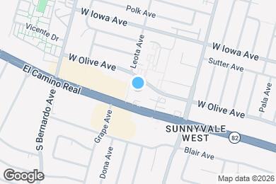 Map image of the property - 1095 W El Camino Real