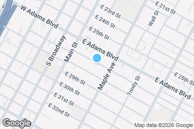 Map image of the property - 232 E 27th St