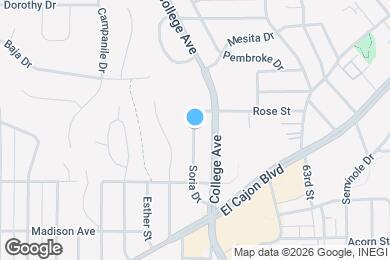 Map image of the property - 4769 Soria Dr