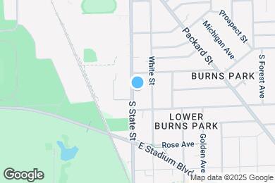 Map image of the property - 1313 S State St