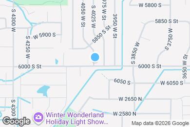 Map image of the property - 5998 4050 W St