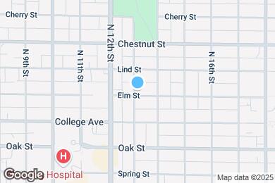 Map image of the property - 1303 Elm St