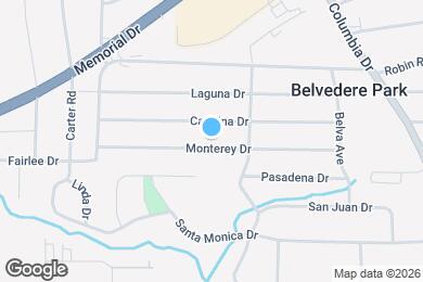 Map image of the property - 2926 Monterey Dr