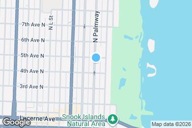 Map image of the property - 418 N Palmway