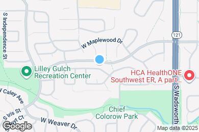 Map image of the property - 8963 W Arbor Ave