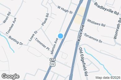Map image of the property - 1722 Georgia Ave