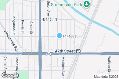 Map image of the property - 14605 Des Plaines St