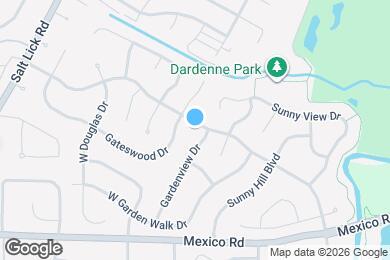 Map image of the property - 307 W Sunny Hill Blvd