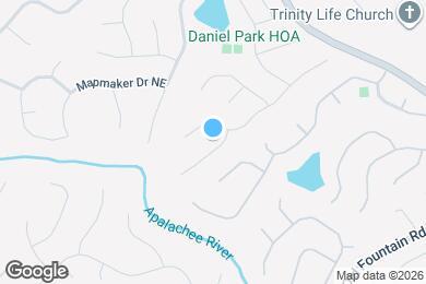 Map image of the property - 2662 Back Creek Chase