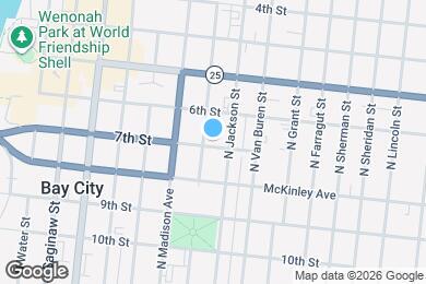 Map image of the property - 600 N Monroe St