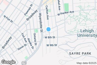 Map image of the property - 606 Carlton Ave
