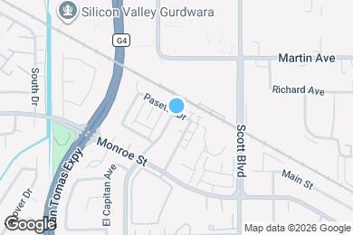 Map image of the property - 2186 Pasetta Dr