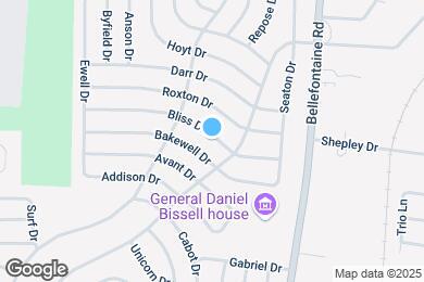 Map image of the property - 1116 Bliss Dr