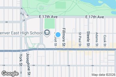 Map image of the property - 1560 Detroit St