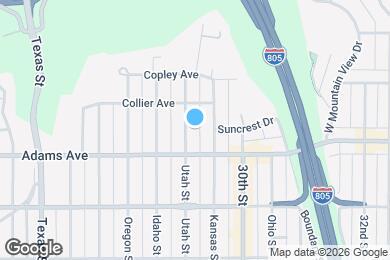 Map image of the property - 4747 Utah St