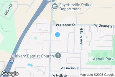 Map image of the property - 2352 W Houston St