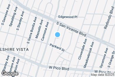 Map image of the property - 1260 S Ridgeley Dr