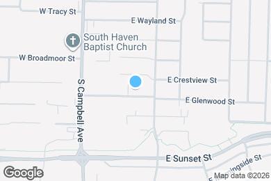 Map image of the property - 317 E Glenwood St