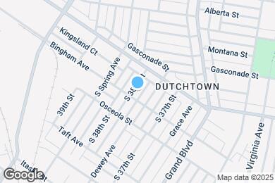 Map image of the property - 4238 S 38th St