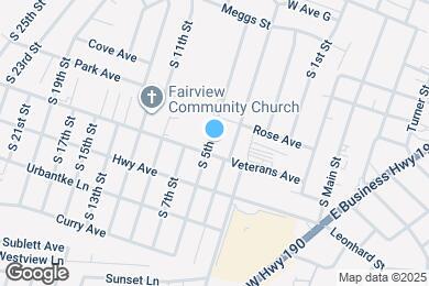 Map image of the property - 907 S 5th St