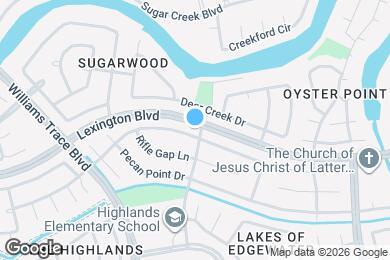 Map image of the property - 3043 The Highlands Dr