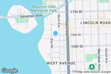 Map image of the property - 1326 16th St