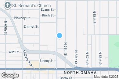 Map image of the property - 3215 N 60th St