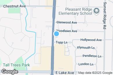 Map image of the property - 1603 N Waukegan Rd