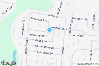 Map image of the property - 3408 Hamberton Cir