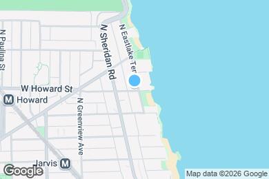 Map image of the property - 1346 W Howard St