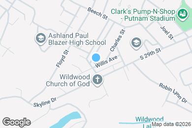 Map image of the property - 3455 Willis Ave