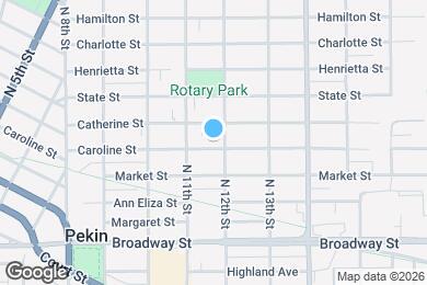Map image of the property - 1121 Caroline St