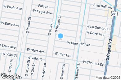 Map image of the property - 610 W Blue Jay Ave