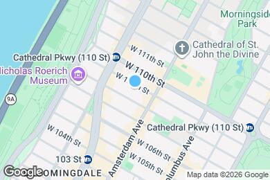 Map image of the property - Room in Shared 3 bed/1 bath home in Upper West Side