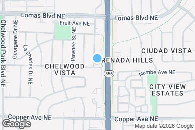 Map image of the property - 800 Eastridge Dr NE