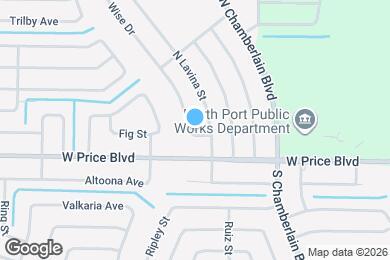 Map image of the property - 1200 Wise Dr