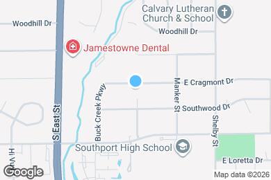 Map image of the property - 873 E Cragmont Dr