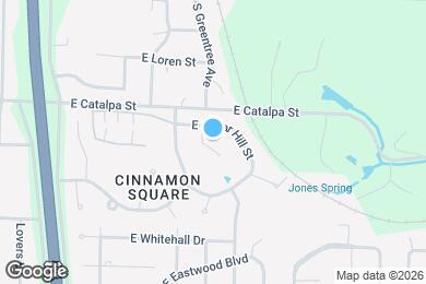 Map image of the property - 1242 S Sugar Hill Pl