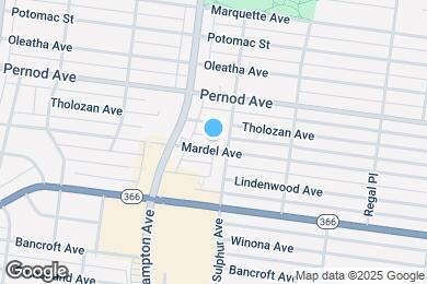 Map image of the property - 5815 Mardel Ave