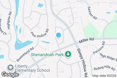 Map image of the property - 3110 Shenandoah Dr