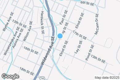 Map image of the property - 1123 Lang St SE