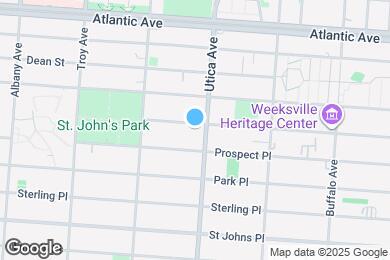 Map image of the property - 1172 St Marks Ave