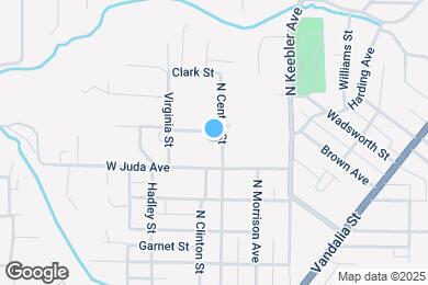 Map image of the property - 917 N Center